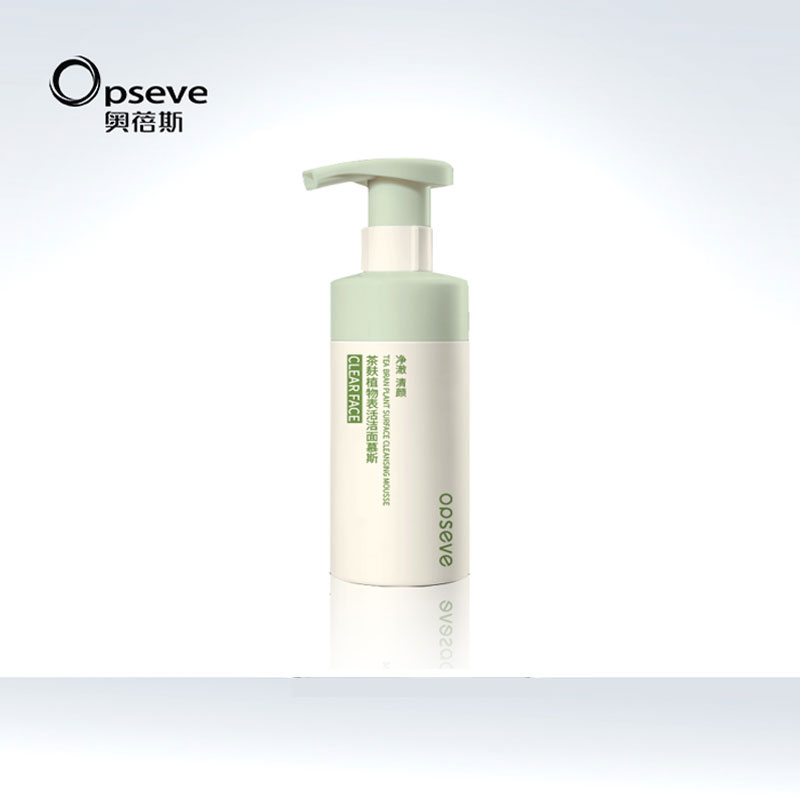 茶麩植物表活潔面慕斯OEM定制加工