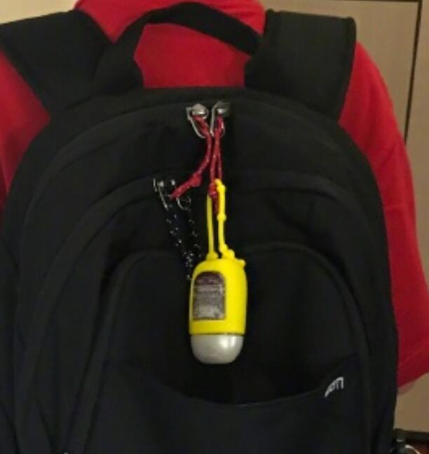 【免洗洗手液代加工生產(chǎn)】袁詠儀兒子上學(xué)書(shū)包掛免洗洗手液 孩子用免洗洗手液好不好