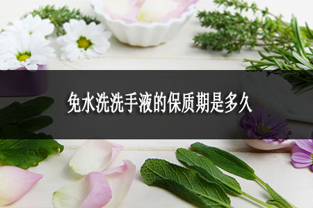 免水洗洗手液的保質(zhì)期是多久 免水洗洗手液的保質(zhì)期是多久